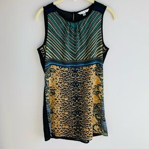 Sheer Black Sleeveless Dress Top